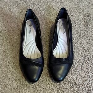 Easy Street Black Heels for Women